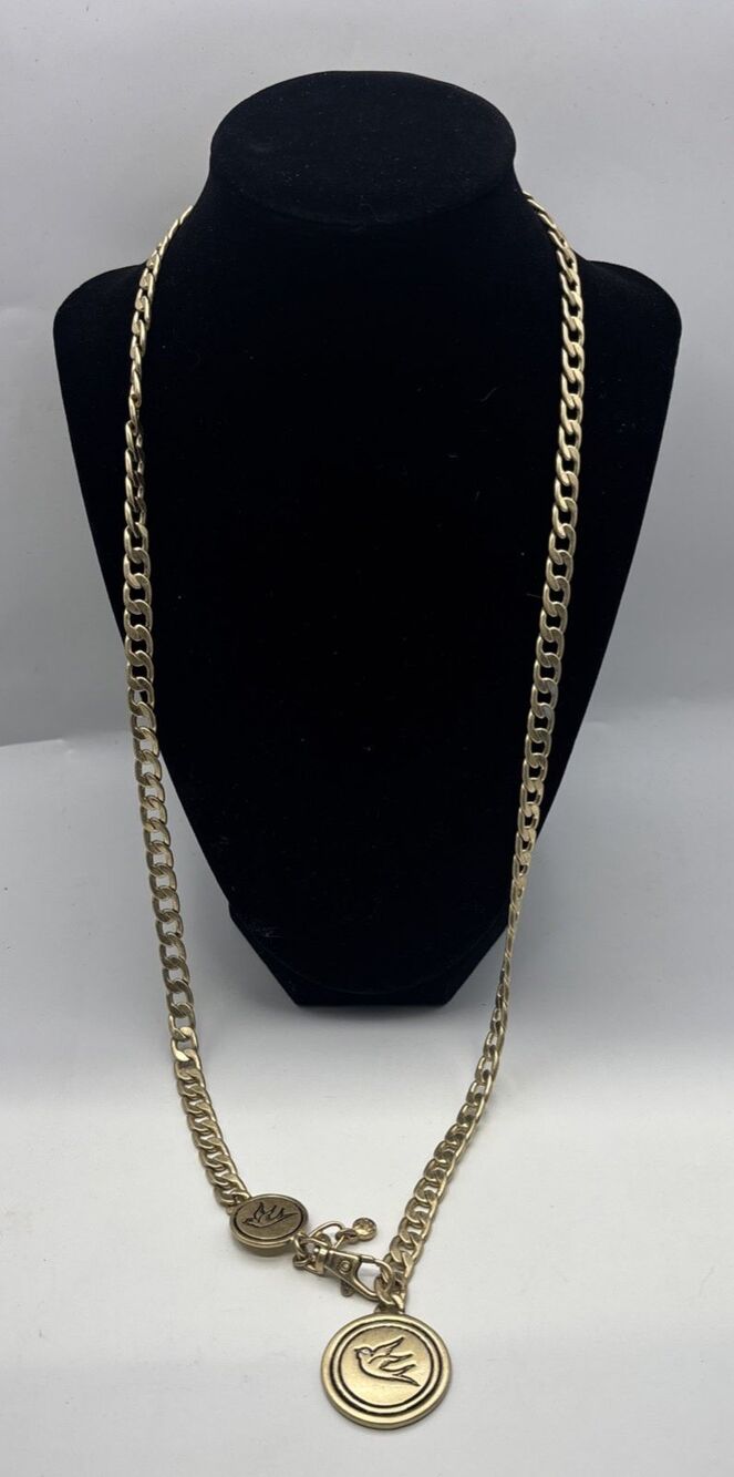 CABi Jewelry Lot 4 Gold Tone Necklaces Layered Statement Minimalist Bundle - Picture 16 of 16